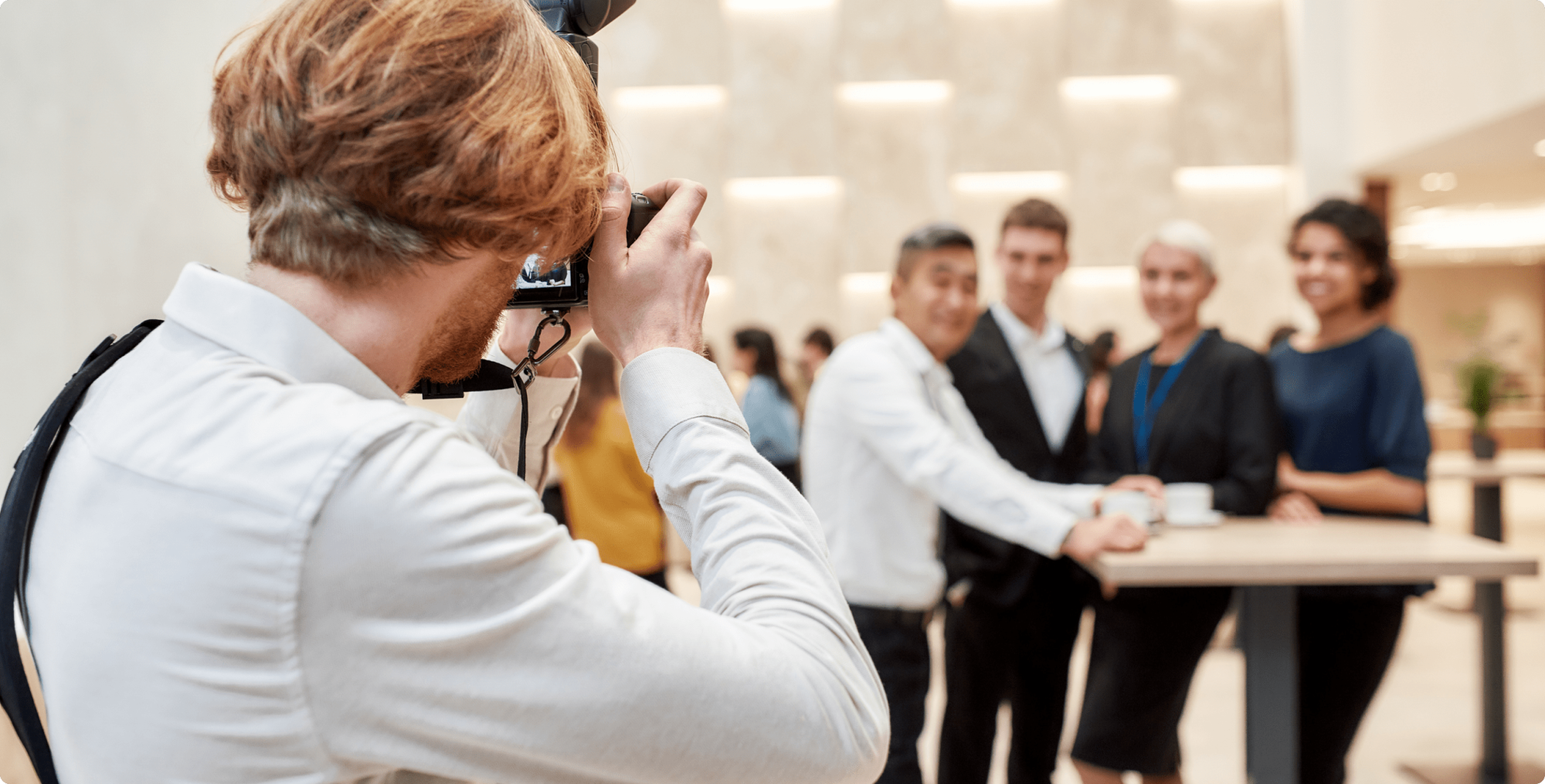 Corporate photography training