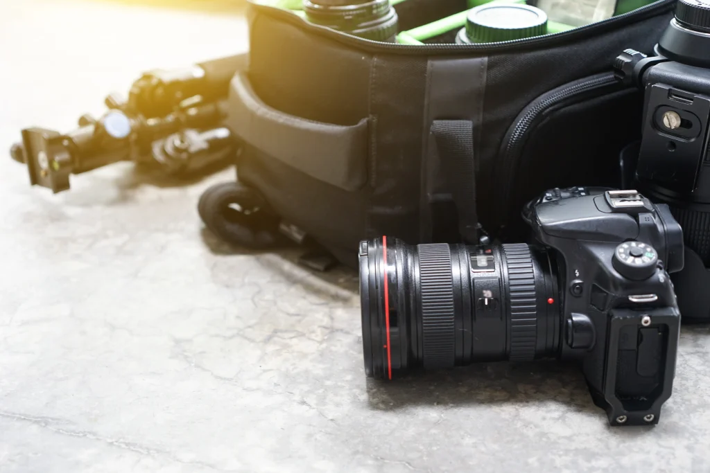 dslr top view